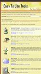 Mobile Screenshot of easytousetools.com